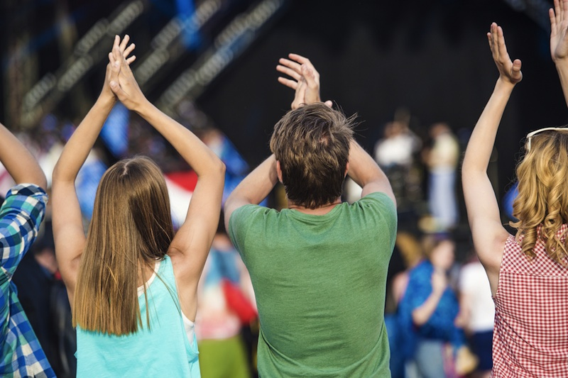  applaudissements au concert