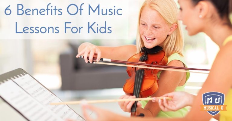 6 Benefits Of Music Lessons For Kids - Musical U