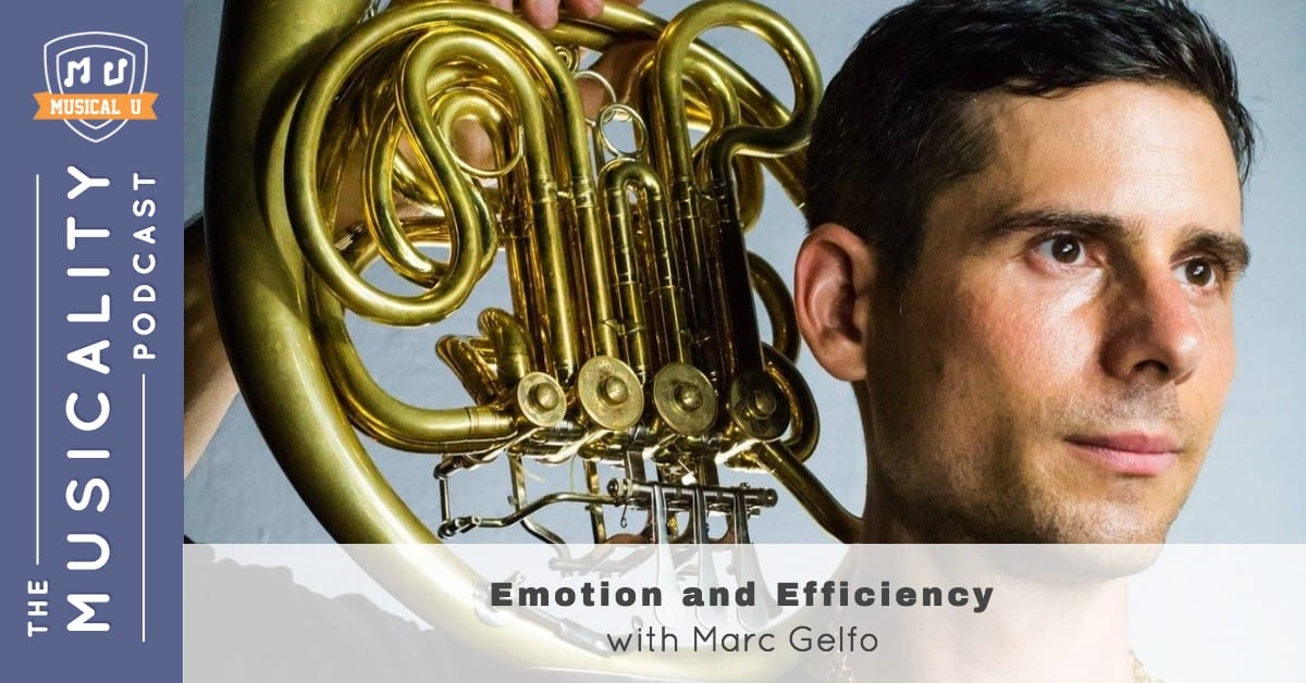 Emotion and Efficiency, with Marc Gelfo